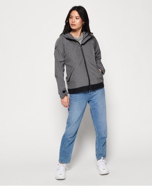 Superdry Elite SD-Windcheater Női Kabát Sötét Szürke | OMTGC7984